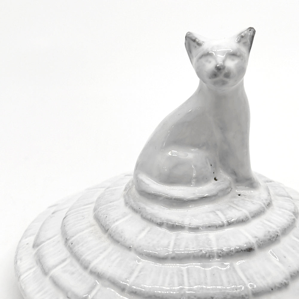 【祖師ヶ谷大蔵店】アスティエ・ド・ヴィラット Astier de Villatte グラン・シャレ キャット Grand Chalet Cat キャンドルリッド キャンドルカバー グラスキャンドル用 陶器 フランス 買取させていただきました。