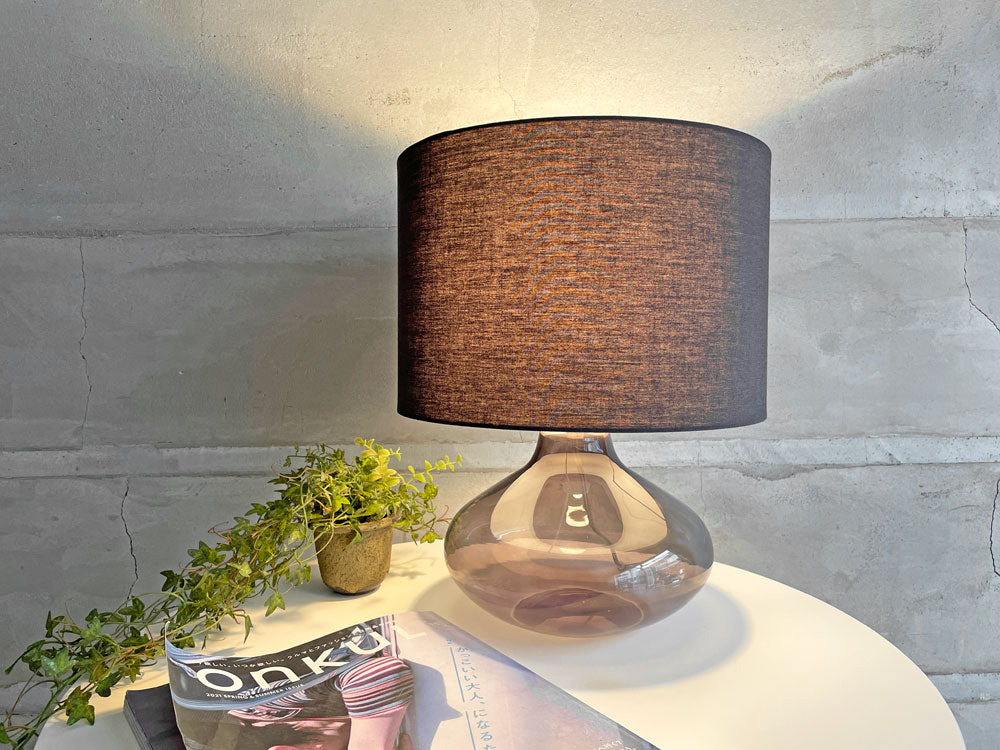 ディクラッセ DI CLASSE アクア テーブルランプ Acqua table lamp ライト ブラック LED電球使用可 定価￥24,200- 中古品 買い取りしました。