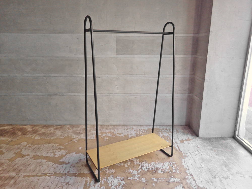 イデー IDEE ポール ハンガー スタンド ナチュラル PAUL HANGER STAND Natural アントン ANTON ハンガーラック シェルフ付き 定価:25000円 中古品 買い取りしました。
