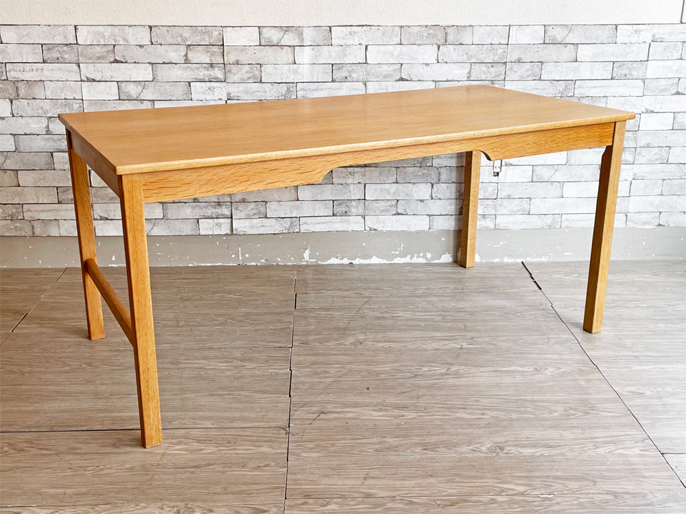 ソボーモブラー soborg mobler SM-70 オーク材 ワークデスク テーブル W154cm ボーエ・モーエンセン Borge Mogensen デンマーク 中古品 買い取りしました。