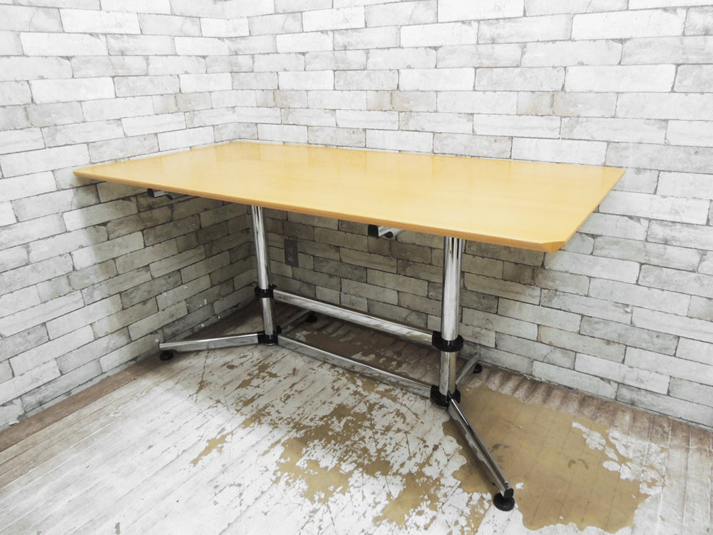 ユーエスエムハラー USM Haller キトステーブル Kitos モジュラーファニチャー デスク ミーティングテーブル オフィス家具 フリッツ・ハラー スイス 中古品 買い取りしました。