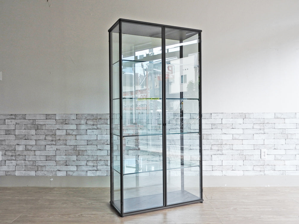 モルテーニ Molteni&C キュリオケース Mita ディスプレイケース 飾り棚 4面ガラス イタリアンモダン アルフレックスジャパン取扱  中古品  買い取りしました。
