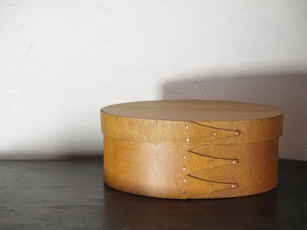 クラスター cruster シェーカーボックス Shaker Box オーバル W25cm ナチュラル 英国 シェーカー家具 中古品 買い取りしました。