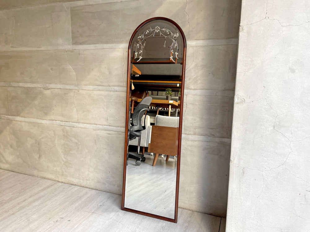 ローリーギャラリー The Rowley Gallery ローリーミラー Rowley Mirrors ウォールミラー 壁掛け鏡 マホガニー ローズウッド アンティーク 英国 イギリス 中古品 買い取りしました。