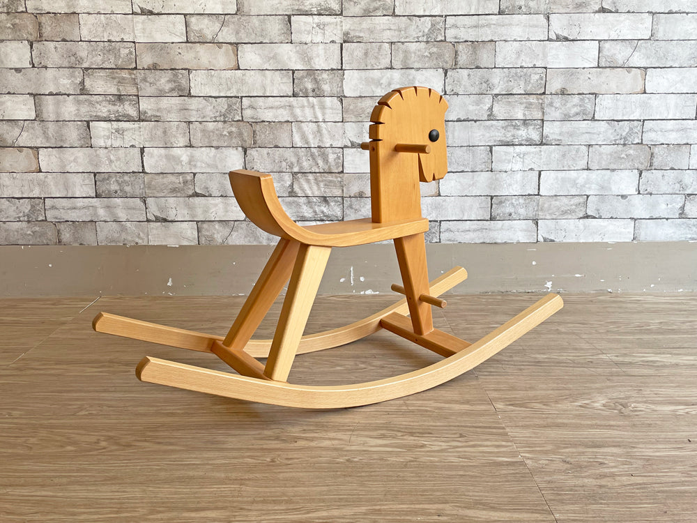 ケラー KELLER ペーター Peter 木馬 ロッキングホース 木のおもちゃ 木製玩具 乗用玩具 ドイツ 中古品  買い取りしました。