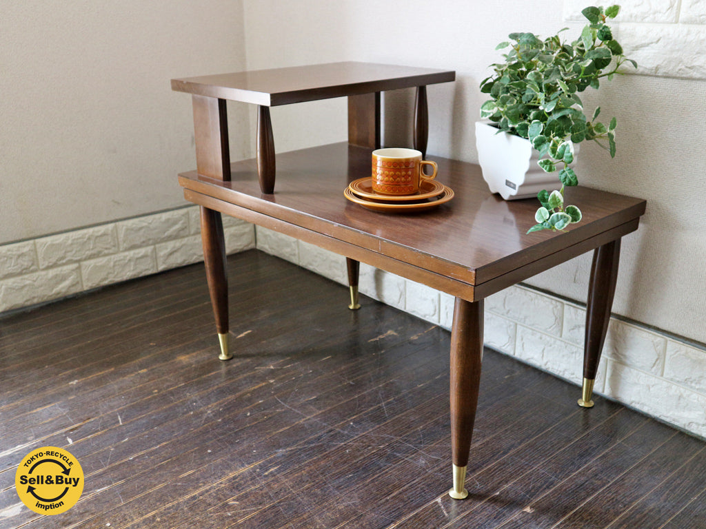 マーズマン Mersman ステップエンドテーブル サイドテーブル テレフォンベンチ USビンテージ ミッドセンチュリー   買い取りしました。