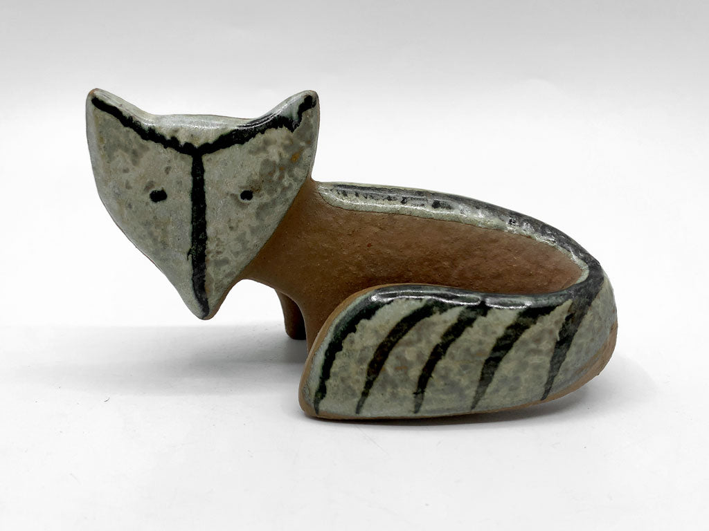 グスタフスベリ GUSTVSBERG リラズー LILLA ZOO キツネ Rav フィギュリン リサラーソン Lisa Larson ビンテージ オブジェ 置物 北欧 スウェーデン 中古品 買い取りしました。