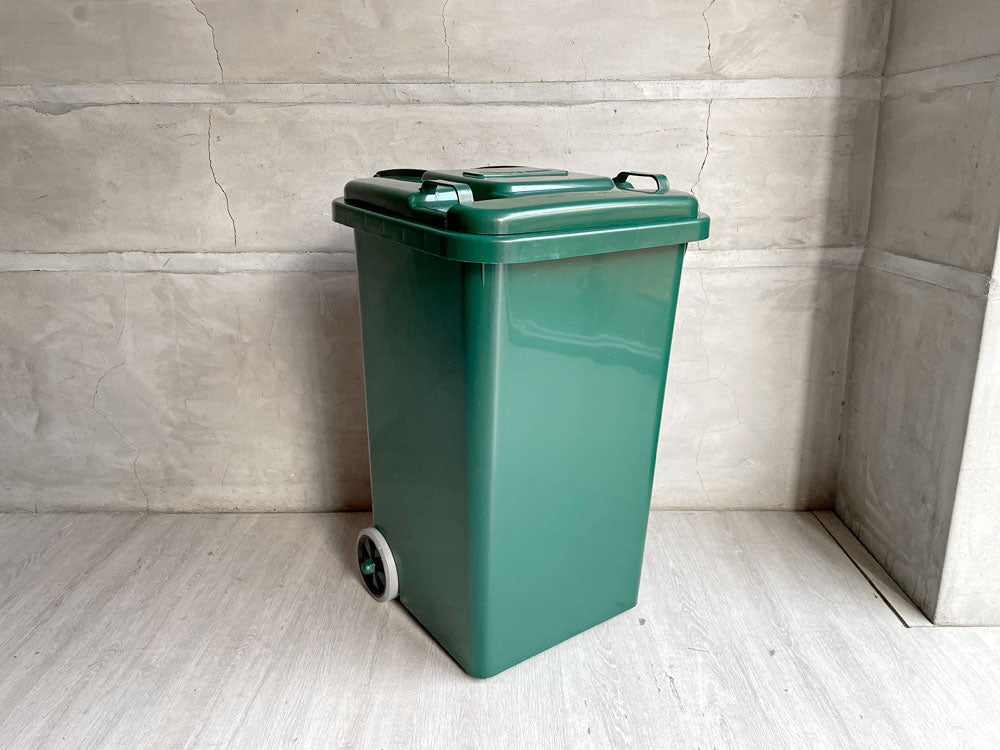 ダルトン DULTON プラスチック トラッシュカン 65L グリーン キャスター付き ダストボックス 定価￥11,880-  中古品 買い取りしました。