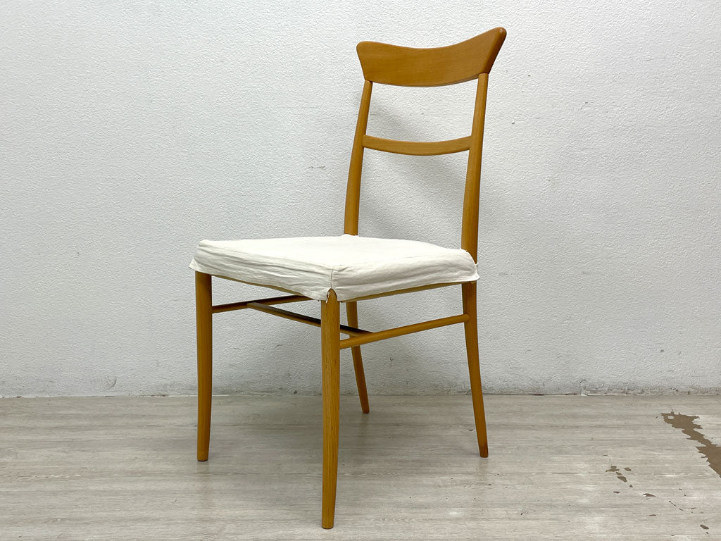 スタジオライン STUDIO-LINE ダイニングチェア ビーチ材 カバーリングシート イタリア製 村田合同取り扱い 中古品 買い取りしました。