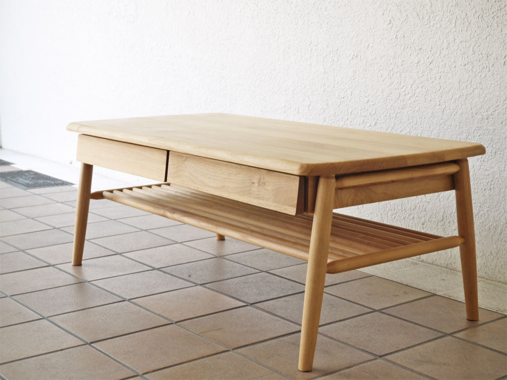 一生紀 ISSEIKI エラン ELAN 100 センターテーブル ローテーブル ナチュラル アルダー無垢材 W100cm 中古品 買い取りしました。