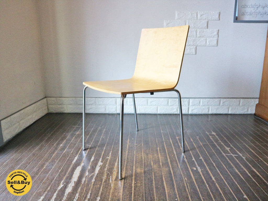 デビッドデザイン David design プライウッド スタッキングチェア ダイニングチェア エーロ・コイビスト Eero Koivisto 中古品  買い取りしました。経堂店 出張買取もお任せ下さい。
