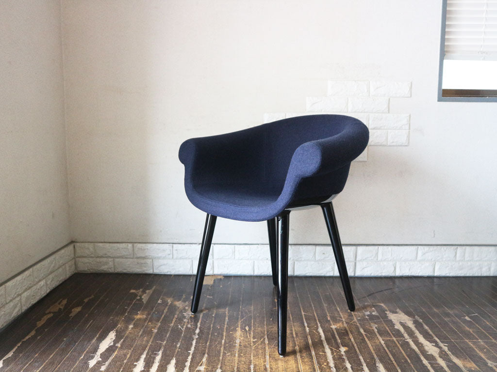 マジス MAGIS サイボーグロード CYBORG LORD ダイニングチェア マルセル・ワンダース MARCEL WANDERS ネイビー ファブリック 廃番カラー 定価￥233,200- 中古品  買い取りしました。