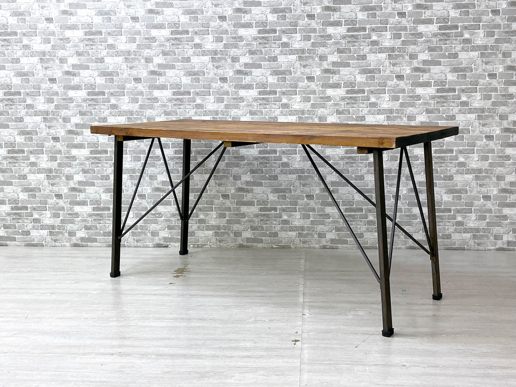 ジャーナルスタンダードファニチャー journal standard Furniture シノン ダイニングテーブル CHINON DINING TABLE M 杉古材 定価￥96,800- 中古品 買い取りしました。