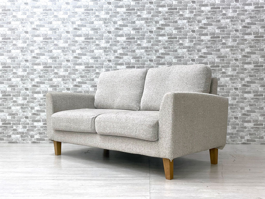 モモナチュラル Momo Natural フォノ PHONO 2人掛けソファ カバーリング シンプルデザイン 定価￥118,000- 中古品 買い取りしました。