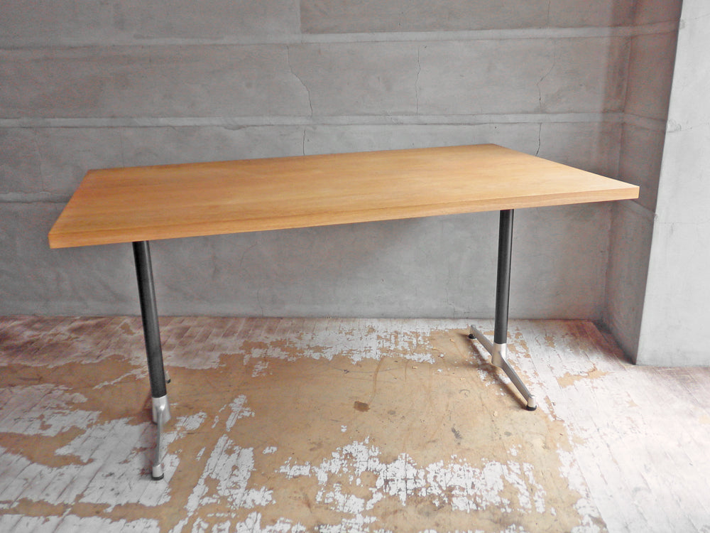 グリニッチ greeniche カフェテーブル ダイニングテーブル W140 セミオーダー オーク材 中古品 買い取りしました。