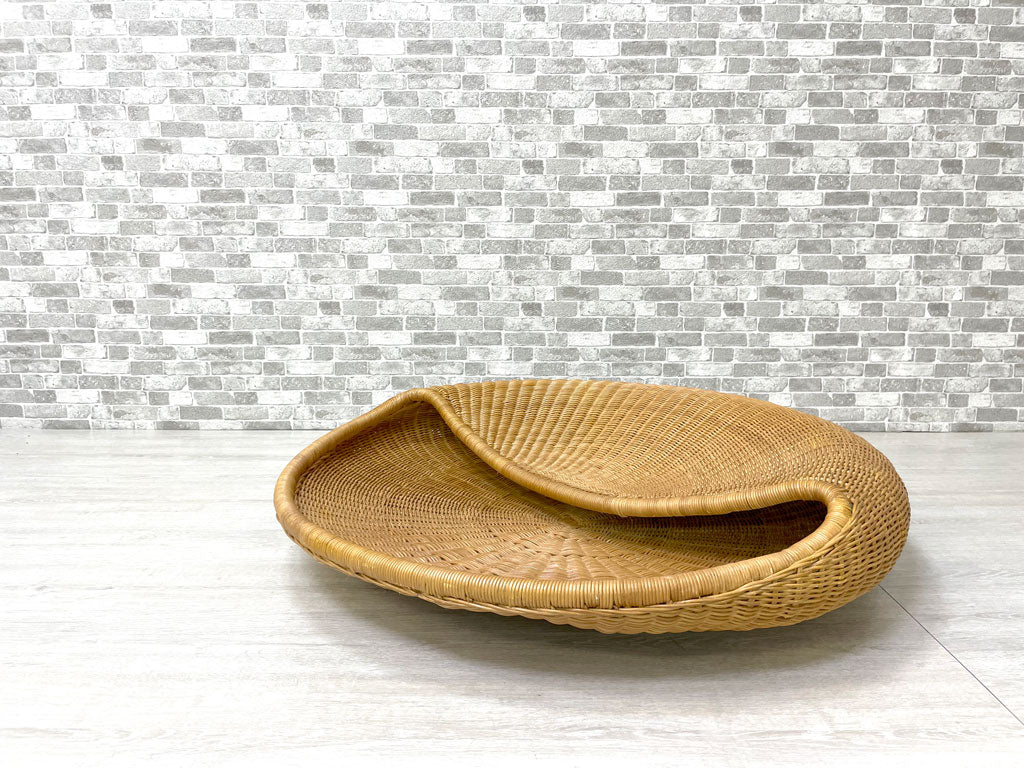 イデー IDEE ポッド POD ラタン座椅子 籐製 Φ90cm 岡嶌要 定価￥50,600- 中古品 買い取りしました。