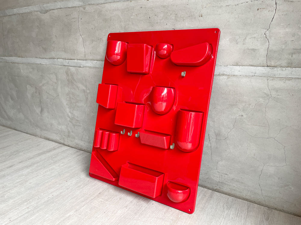 ヴィトラ vitra ウーテンシロ2 Uten.Silo 2 レッド ウォールシェルフ インゴ・マウラー & ドロシー・ベッカー ミッドセンチュリー スペースエイジ 中古品 買い取りしました。