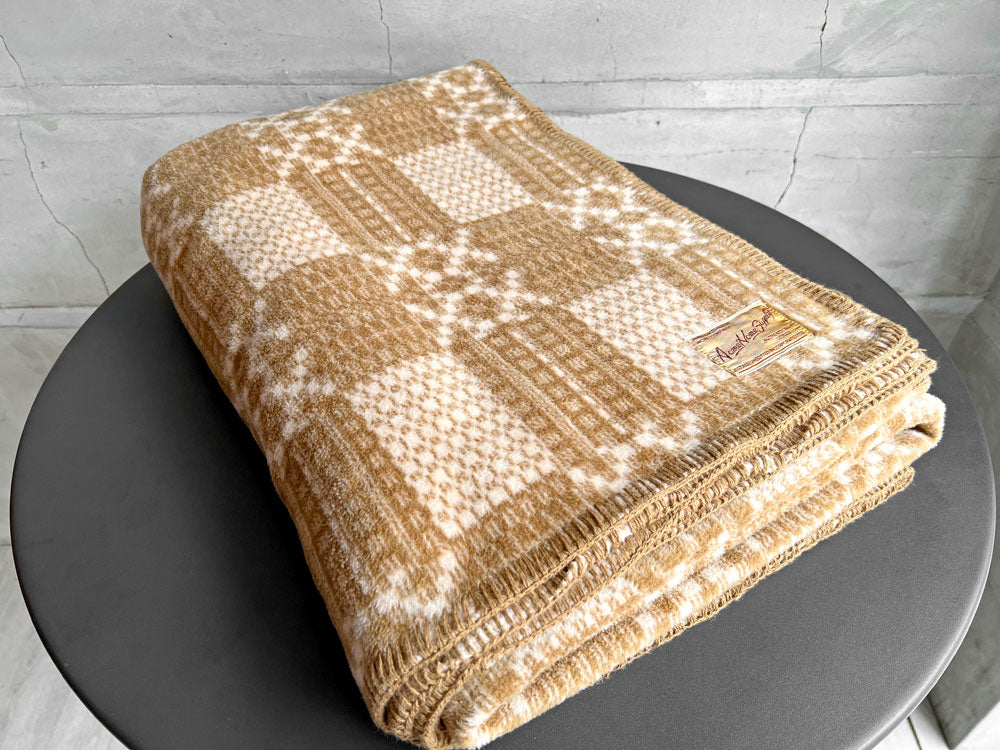 アクメファニチャー ACME Furniture ブランケット AHS BLANKET OS マスタード 定価￥15,400- 中古品 買い取りしました。