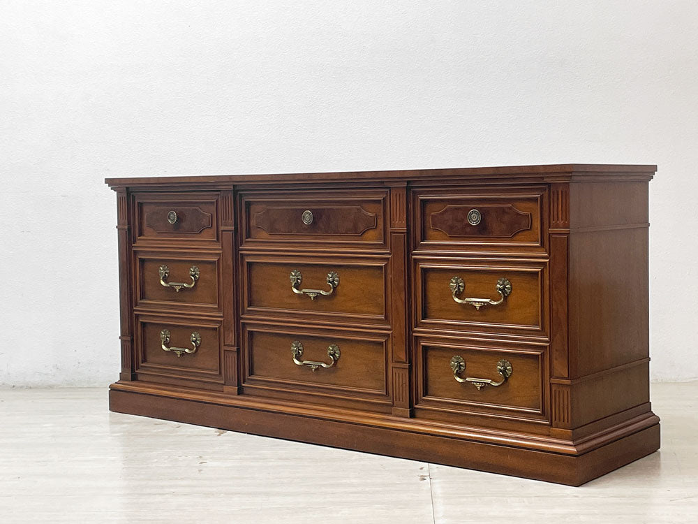 ドレクセルヘリテイジ DREXEL HERITAGE キャメオクラシックス Cameo Classics フランチェスカ Francesca サイドボード ワイドチェスト 定価￥993,600-     中古品 買い取りしました。