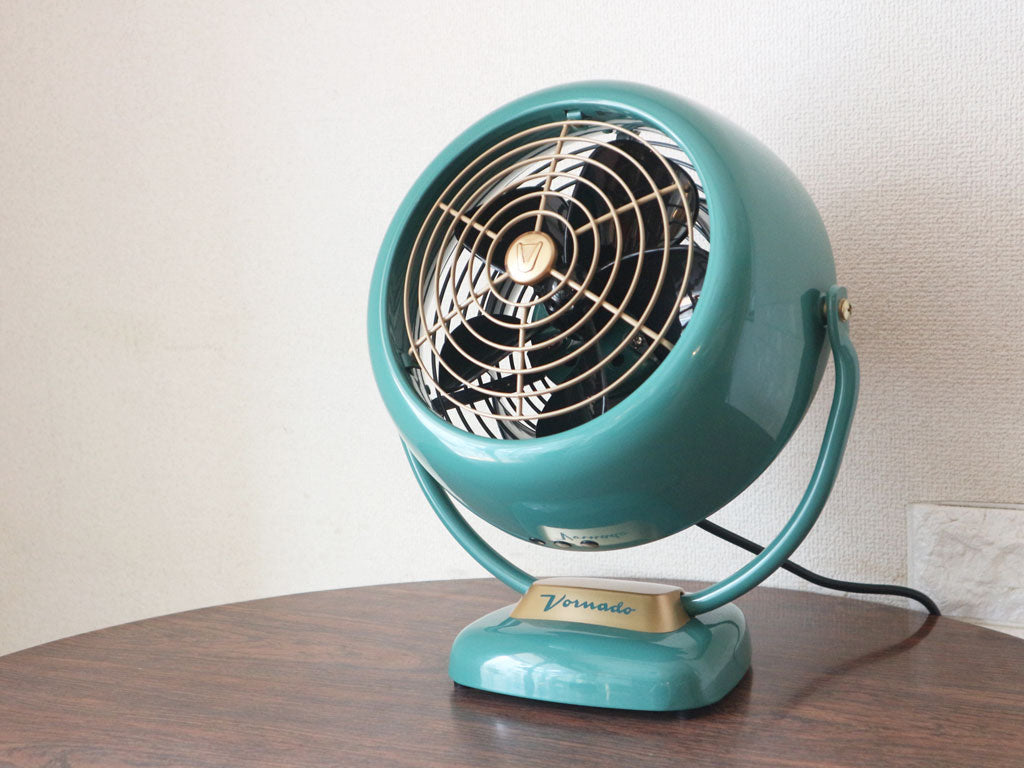 ボルネード VORNADO サーキュレーター クラシックモデル アンティークグリーン 24畳 空気循環 VFAN2-JP 取扱説明書付 2021年製 レトロ 中古品  買い取りしました。
