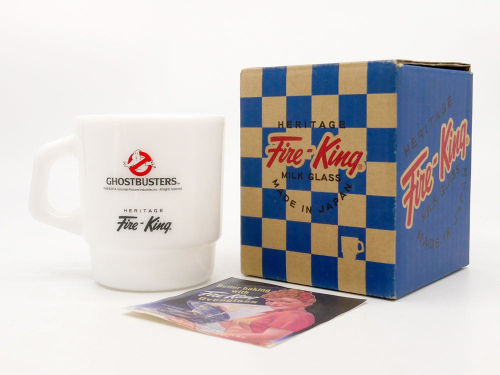 ファイヤーキング FIRE KING スタッキングマグ ゴーストバスターズ 復刻 日本製 箱付き 美品 買い取りしました。