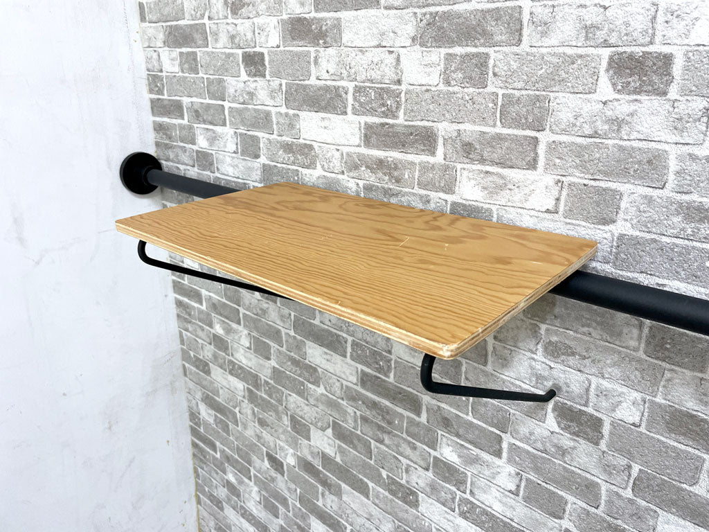 サンワカンパニー SANWA COMPANY ドローアライン DRAW A LINE ファーストセット つっぱり棒 突っ張り棒 115～190cm シェルフA ブラック ウォールシェルフ 中古品 買い取りしました。