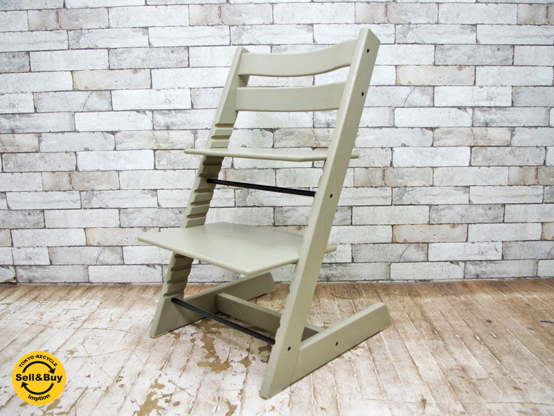 ストッケ STOKKE トリップトラップ TRIPP TRAPP チェア 新型 グレー系 中古品 買い取りしました。祖師ヶ谷大蔵店 出張買取もお任せ下さい。