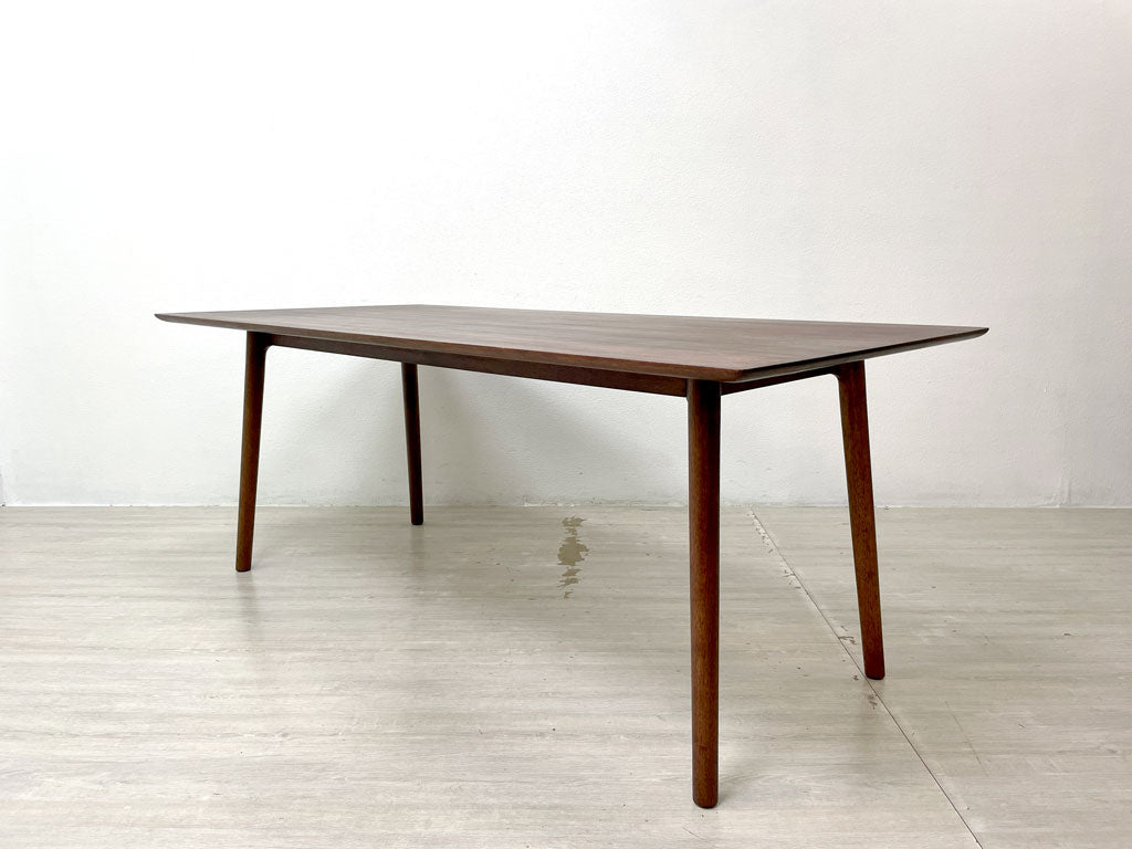 アクタス ACTUS ホースシュー HORSE SHOE ダイニングテーブル マホガニー無垢集成材 ハンス・サンガイン・ヤコブセン W180 北欧 定価￥247,500- 中古品 買い取りしました。