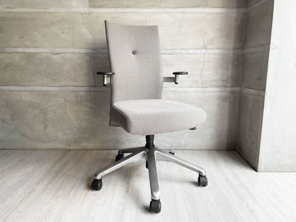 フリッツハンセン Fritz Hansen スピンチェア Spin Chair デスクチェア オフィスチェア グレー系 バークハート・フォクトヘル Burkhard Vogtherr 廃番 中古品 買い取りしました。