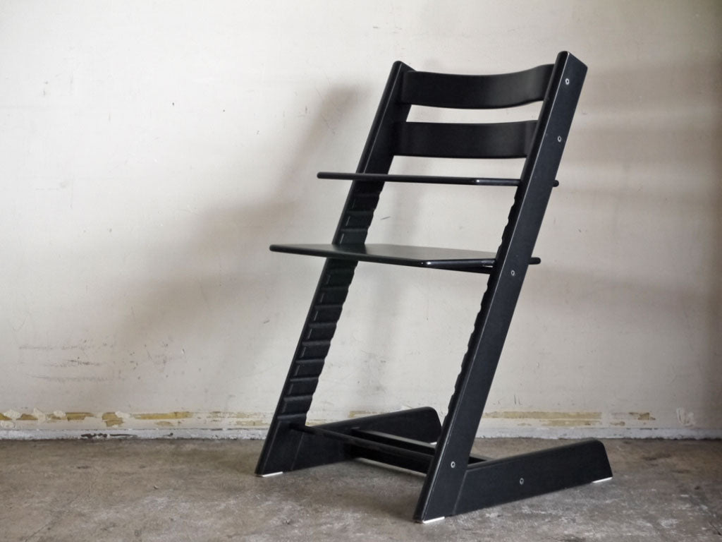 ストッケ STOKKE トリップトラップ TRIPP TRAPP ベビーチェア キッズチェア ブラック S/N3～ ノルウェー 北欧家具 中古品 買い取りしました。