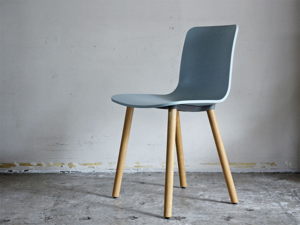 ヴィトラ Vitra. ハル HAL ウッド WOOD サイドチェア ダイニングチェア アイスグレイ ジャスパー・モリソン 中古品 買い取りしました。