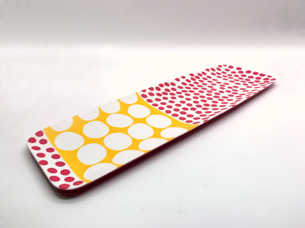 マリメッコ × ターゲット marimekko for TARGET メテリオ Meteori サービングトレイ 50×16cm 長角皿 海外限定 コラボレーションアイテム 中古品  買い取りしました。