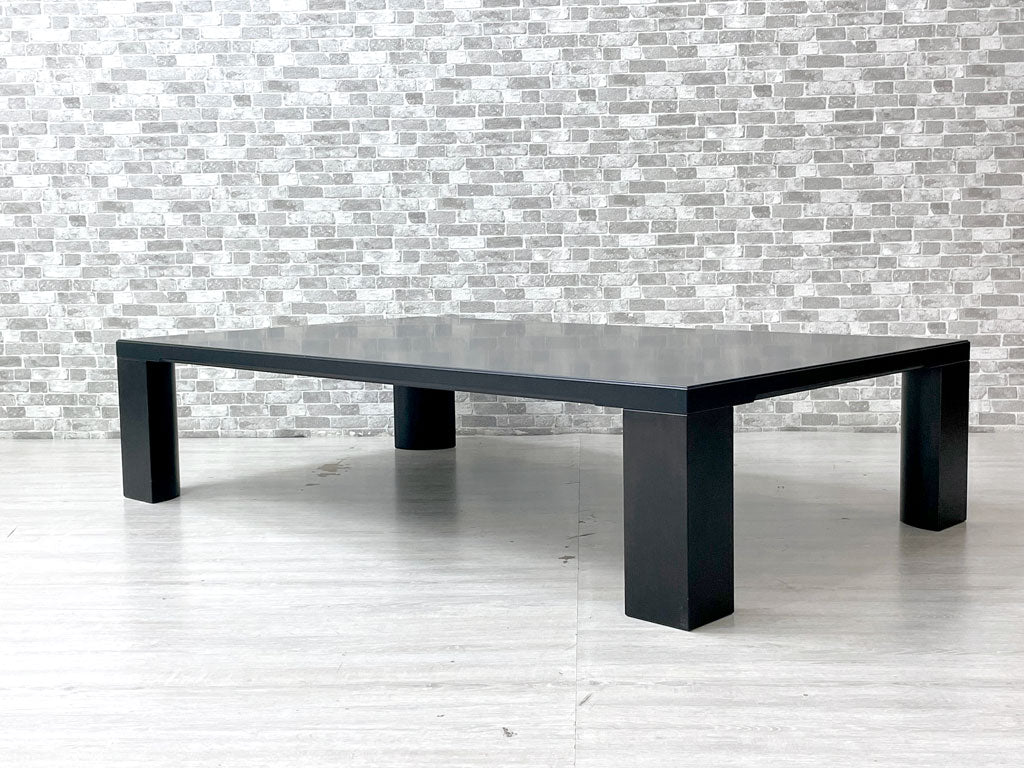 天童木工 Tendo 座卓 T-2573MP-BX 原好輝 メープル材 BX色 ブラック ローテーブル 和モダン W150cm 定価￥132,000- 中古品 買い取りしました。