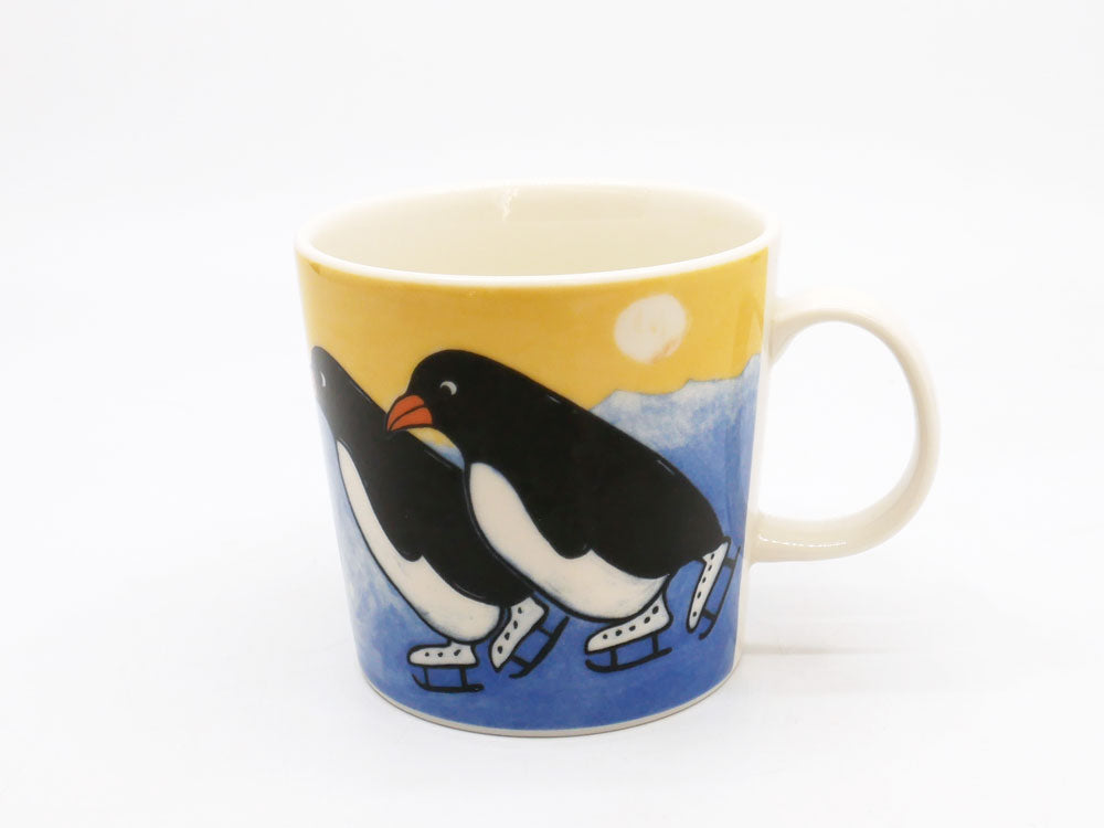 アラビア ARABIA ペンギン Whoops! マグカップ 2010年 ヘルヤ・リウッコ・スンドストロム フィンランド 北欧食器  中古品 買い取りしました。