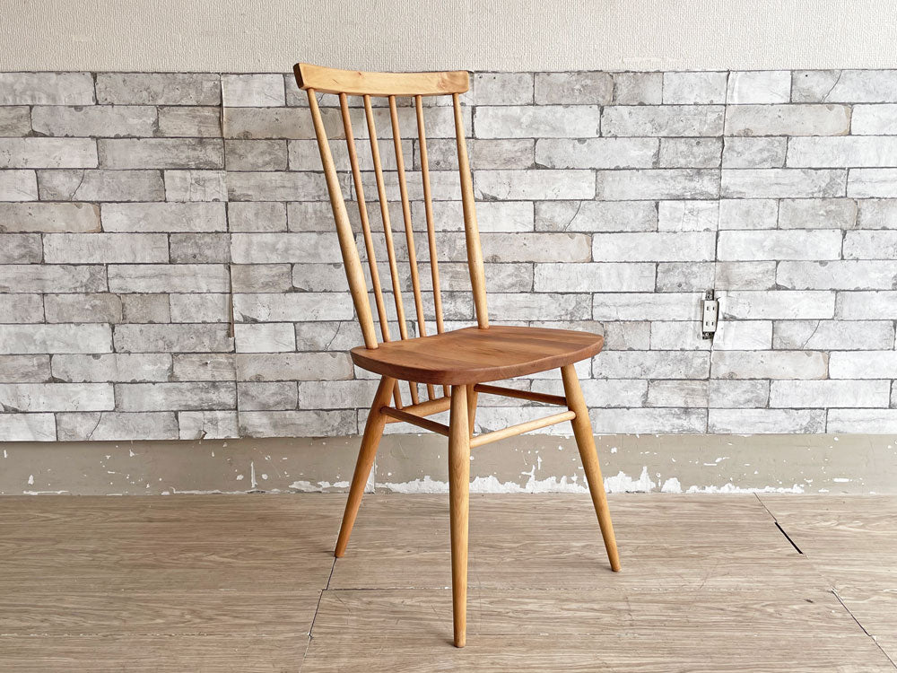 アーコール Ercol スティックバックチェア スピンドルチェア エルム材 UKビンテージ Vintage 英国家具 中古品 買い取りしました。