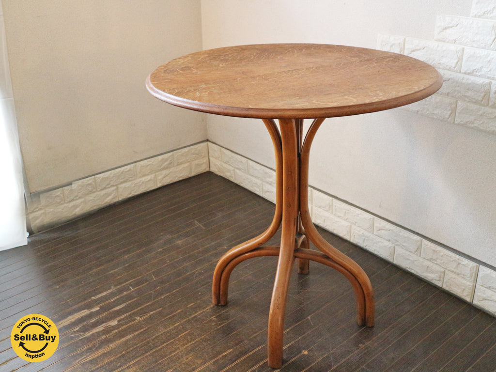 ロイズアンティークス Lloyd's Antiques 取扱 ベントウッド ラウンド カフェテーブル ヴィンテージ オーク材 サイドテーブル   買い取りしました。経堂店 出張買取もお任せ下さい。
