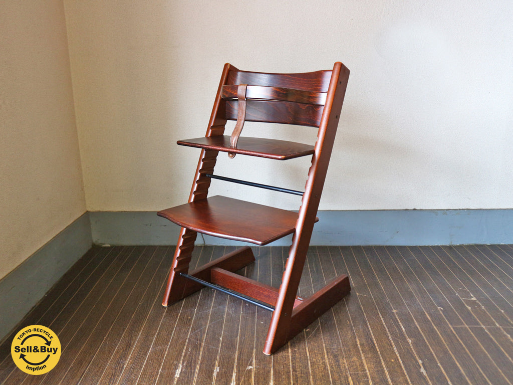 ストッケ STOKKE トリップトラップ TRIPP TRAPP 木製ガード レザーベルト付き 旧型  買い取りしました。経堂店 出張買取もお任せ下さい。