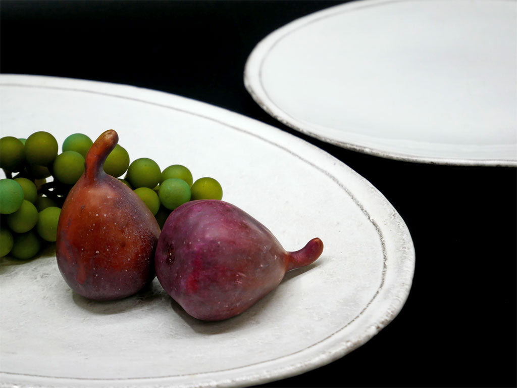 アスティエ・ド・ヴィラット ASTIER de VILLATTE シンプル SIMPLE フランス  プレート 24cm＆34cm 買い取りしました。