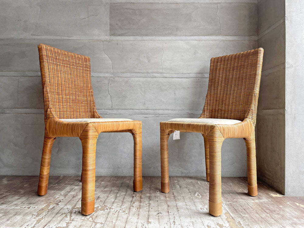ワイスワイス WISE WISE アジアンコンフォート ASIAN COMFORT R-301B サイドチェア ダイニングチェア 定価￥37,400- A&B 計2点 中古品 買い取りしました。