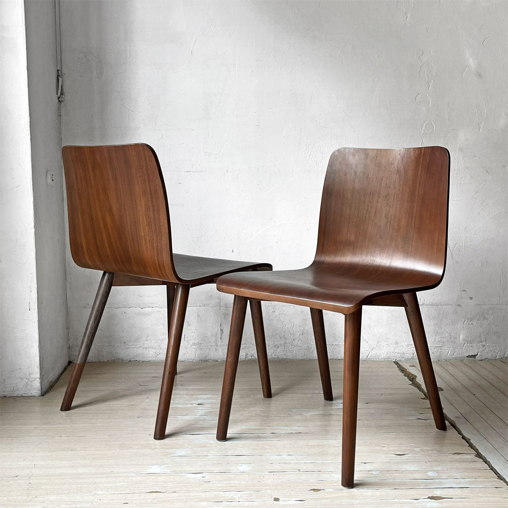 【下北沢店】スケッチ Sketch タミチェア TAMI Chair ダイニングチェア オーク材 プライウッド ウォールナットカラー 北欧 デンマーク moda en casa取扱 定価￥34,100- 二脚 買取させていただきました。