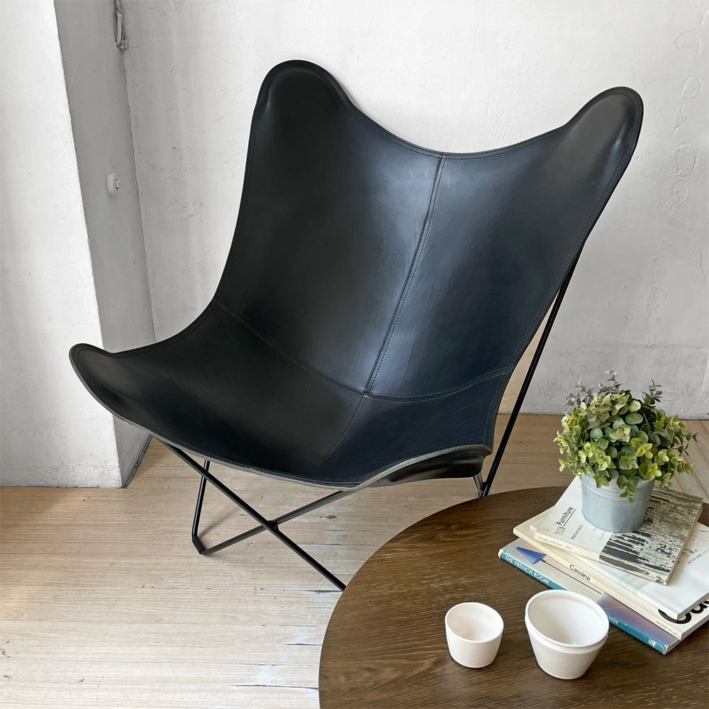 クエロ CUERO BKFチェア ビーケーエフ バタフライチェア ラウンジチェア スウェーデン アントニオ・ボネット＆フアン・クルチャン＆ホルヘ・フェラーリ=ハードイ 参考定価￥187,000-　～名作に身をあずける、贅沢なひととき～