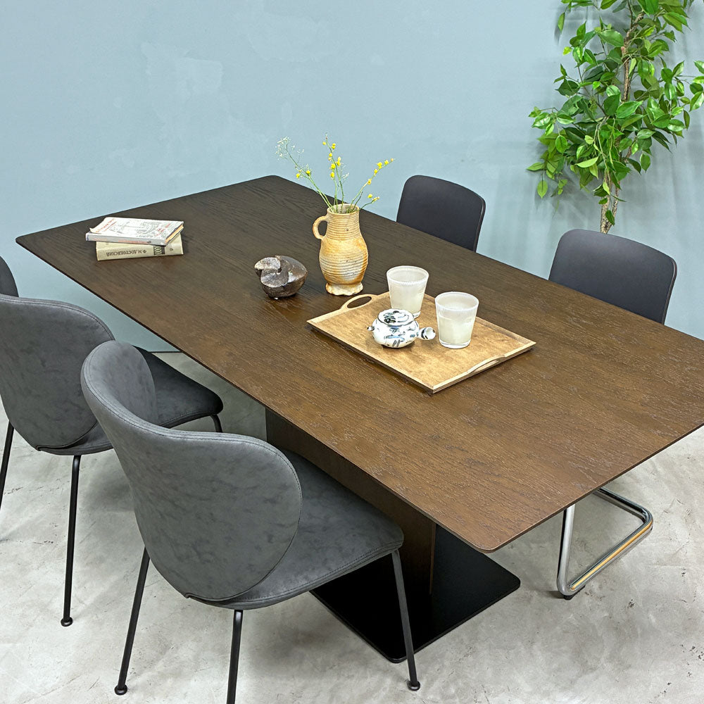 モーダエンカーサ moda en casa ピアッツァ テーブル piazza table ダイニングテーブル ブラウン オーク 180cm ～家族団らんの島～