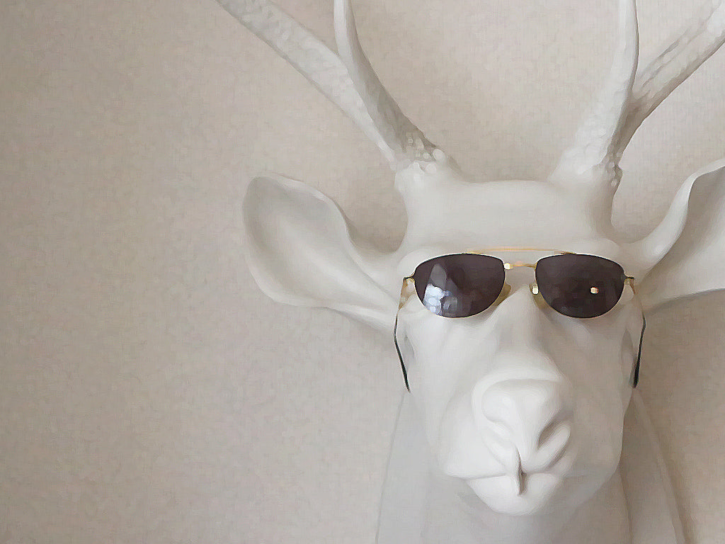 ゲルチョップ GELCHOP ウッドランド Wood land series ウォールアニマル WALL ANIMAL 鹿 DEER プライウッド×FRP ホワイト ～現代を生きる、私達のおしゃれ～