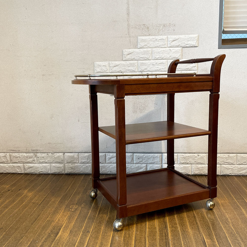 【経堂店】マルニ木工 maruni 地中海シリーズ キッチンワゴン キッチンカート ヨーロピアンクラシカルスタイル 買取させていただきました。