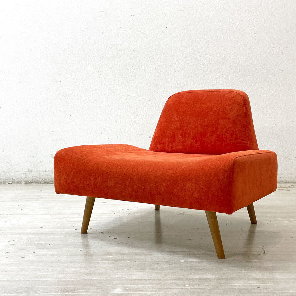 【祖師ヶ谷大蔵店】イデー IDEE アーオ ソファ AO SOFA 1Pソファ 1シーター オレンジ ファブリック W75cm 岡嶌要 買取させていただきました。