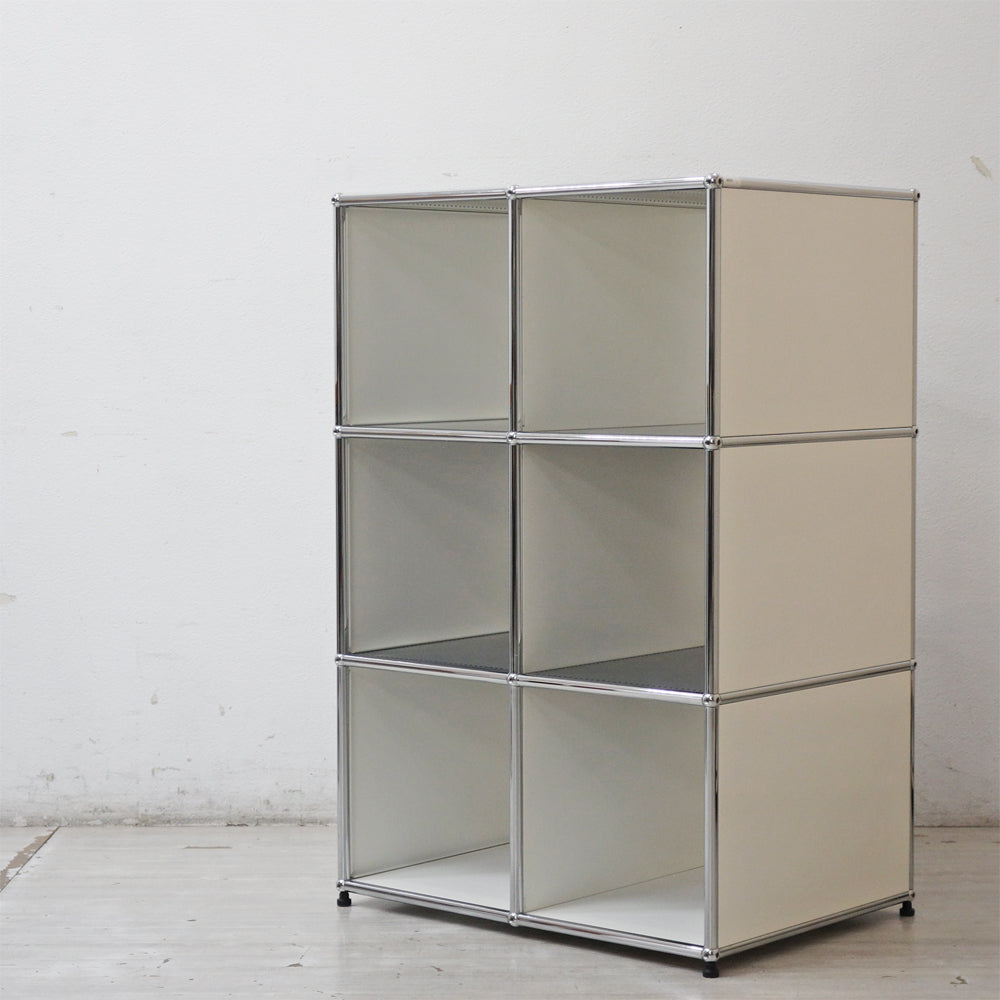 【祖師ヶ谷大蔵店】USMハラー USM Haller モジュラーファニチャー 2列3段 オープンシェルフ キャビネット フリッツ・ハラー スイス 買取させていただきました。