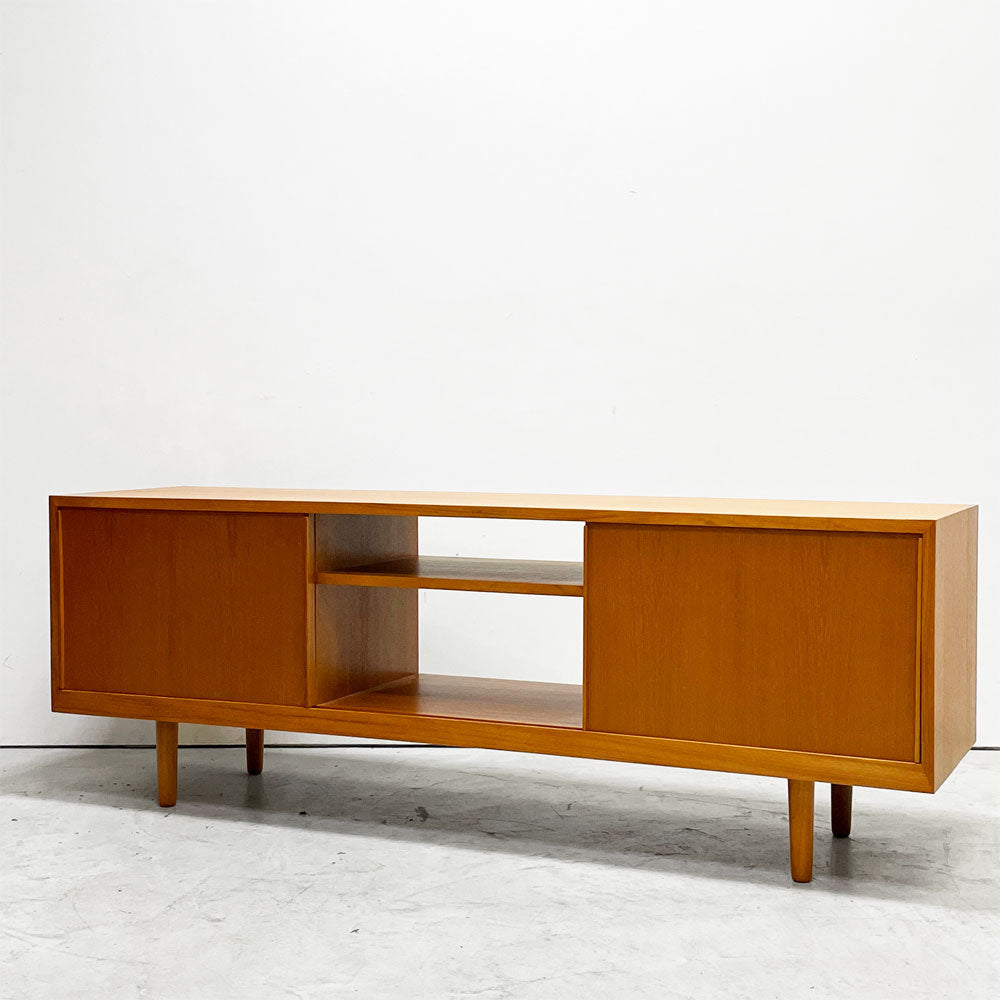 【祖師ヶ谷大蔵店】クロロス CHLOROS Cut Through 2step テレビボード AVボード チーク材 北欧スタイル 152cm 定価￥73,700- 買取させていただきました。
