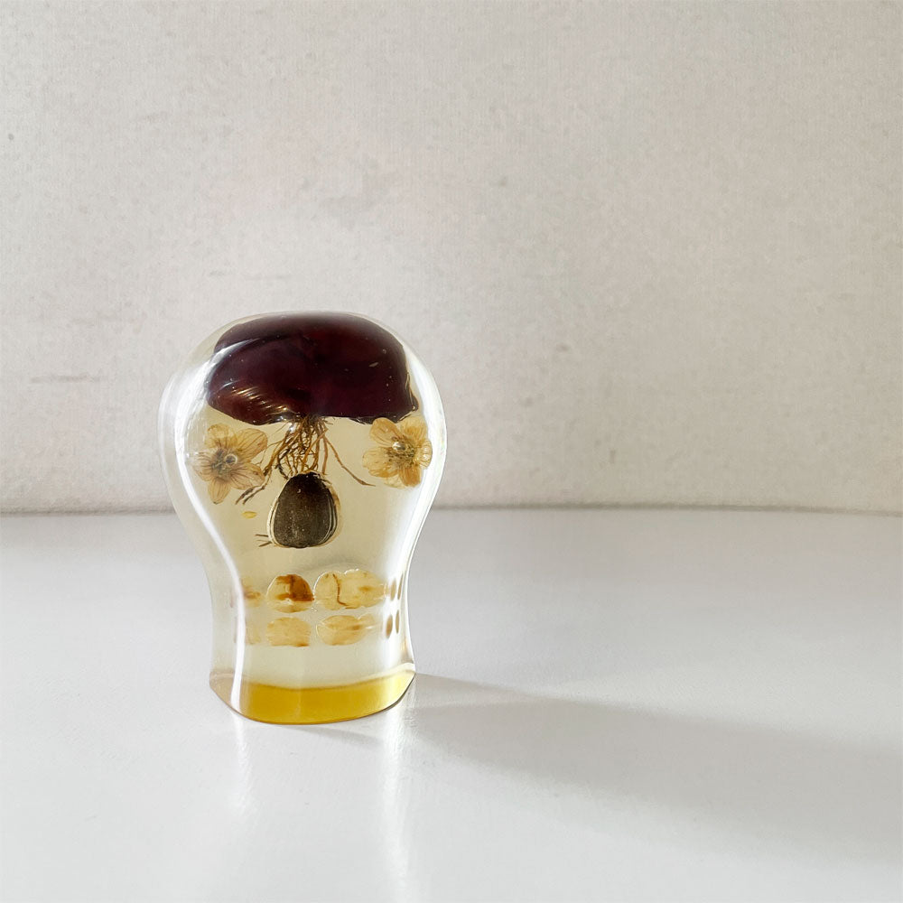 【経堂店】ドゥグダギ dugudagii 文鎮 BUNCHIN ペーパーウェイト Sサイズ H9cm ドクロ 髑髏 レジンクラフト 福崎進 買取させていただきました。