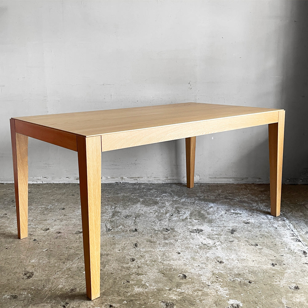 【自由が丘店】カッシーナイクスシー Cassina ixc. マラガ MALAGA ダイニングテーブル アッシュ材 ナチュラル W140cm フィリップ・ユーレル 廃番 買取させていただきました。