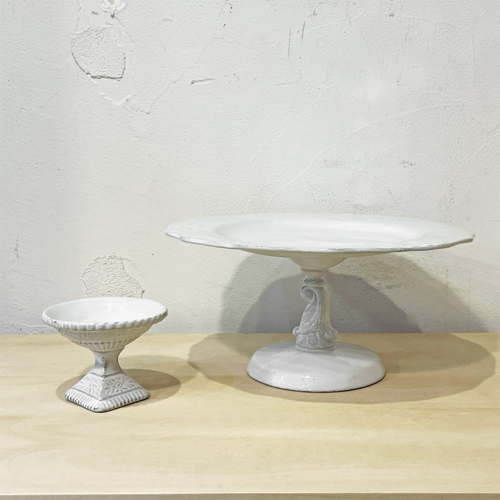 【下北沢店】アスティエ・ド・ヴィラット Astier de Villatte Avril アブリル ケーキスタンド & シーザー Cesar インセンスホルダー 計2点 買取させていただきました。